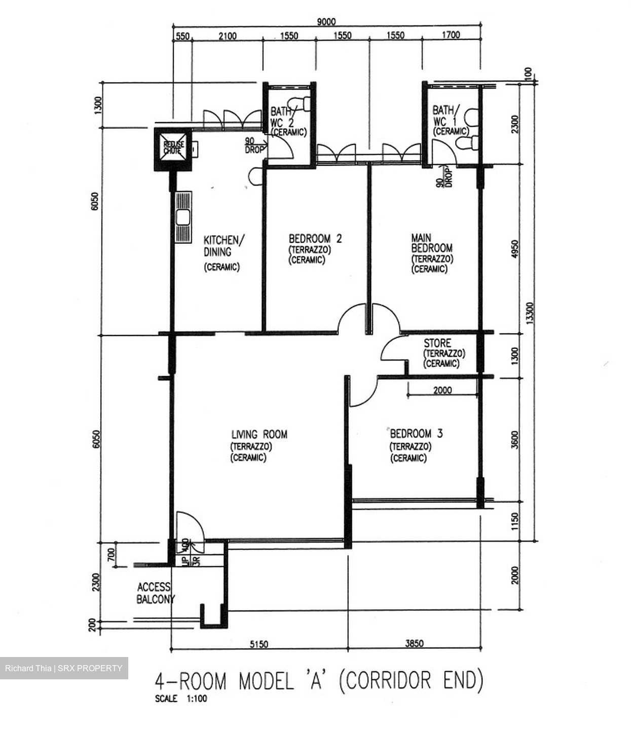 Blk 627 Yishun Street 61 (Yishun), HDB 4 Rooms #500541501